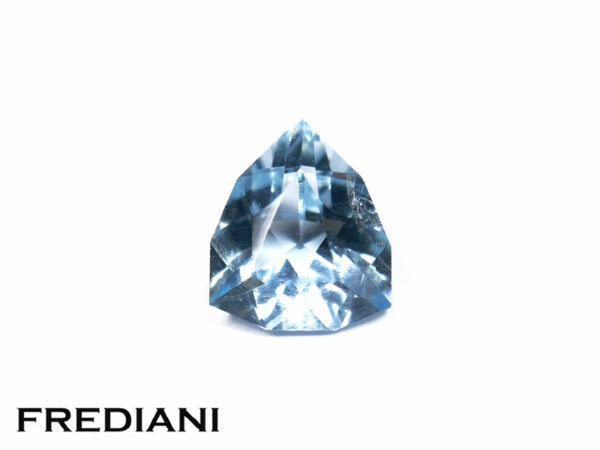 Aigue marine troïdia 80x68 de 1.11 carat