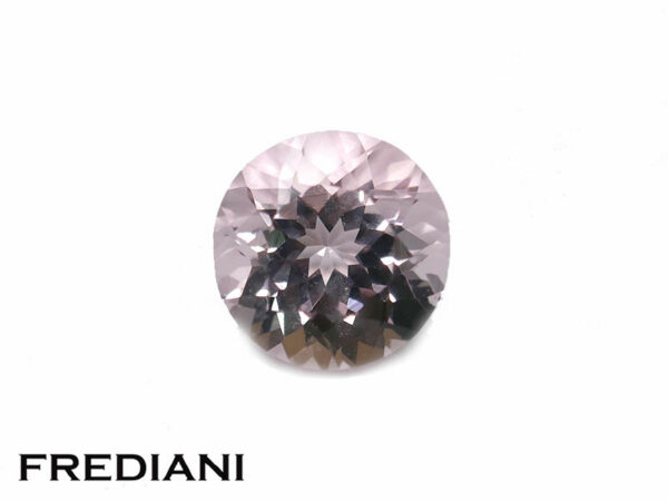 Béryl rose rond 8 mm de 1.93 carat