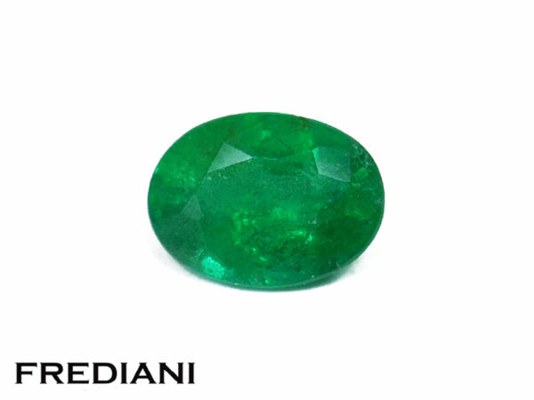 Emeraude ovale 80x59 de 1.12 carat