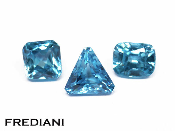 Lot de zircons bleus de 2.26 carats