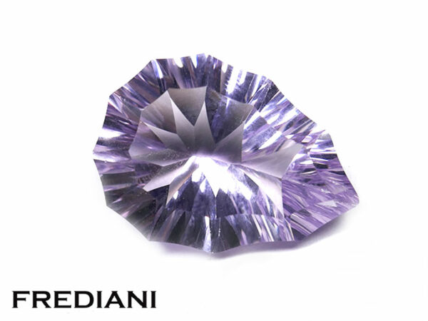 Améthyste poire taille "concave" 175x127 de 9.05 carats