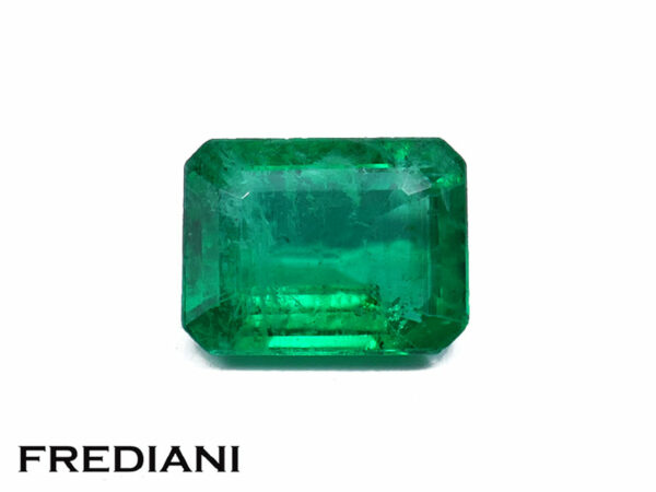 Emeraude rectangulaire 80x60 de 1.57 carat