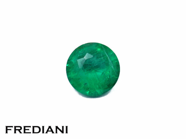 Emeraude ronde 4.6 mm de 0.36 carat