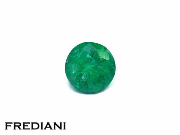 Emeraude ronde 4.1 mm de 0.30 carat