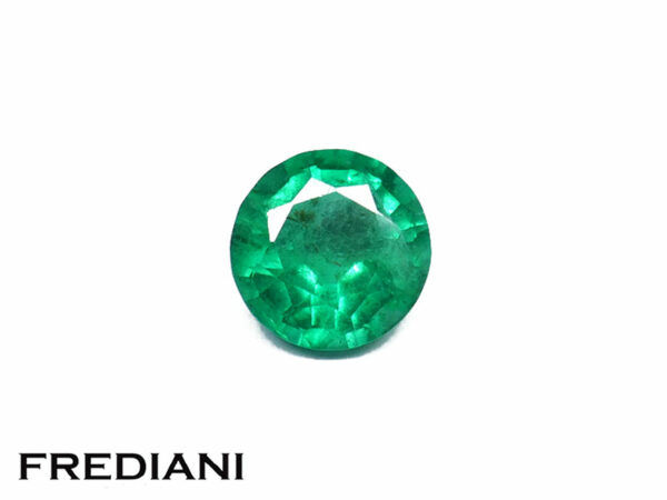 Emeraude ronde 4.6 mm de 0.33 carat
