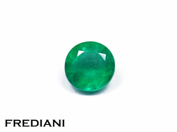 Emeraude ronde 4.1 mm de 0.31 carat