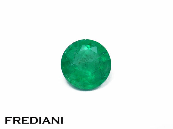 Emeraude ronde 4.6 mm de 0.35 carat