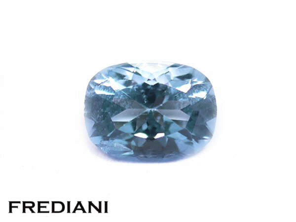 Aigue-marine coussin naturelle 84x64 de 1.37 carat
