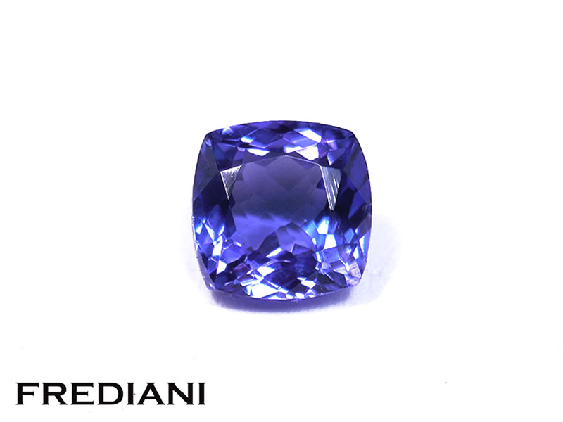 Tanzanite coussin