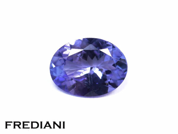 Tanzanite ovale 80x60 de 1.12 carat