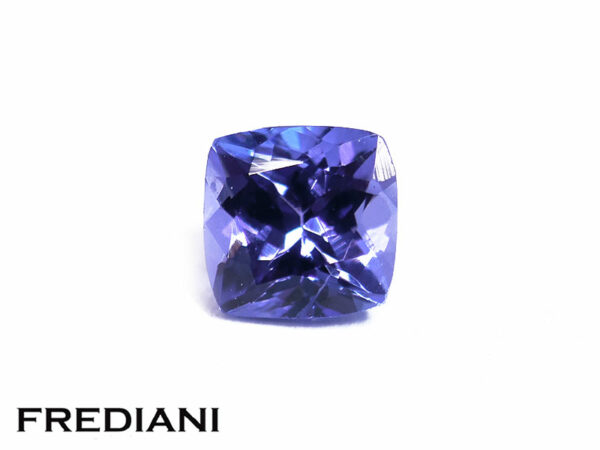 Tanzanite coussin 60x59 de 1.17 carat