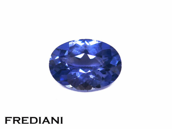 Saphir bleu ovale 64x46 de 0.67 carat