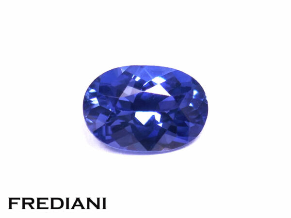Saphir bleu ovale 65x45 de 0.72 carat