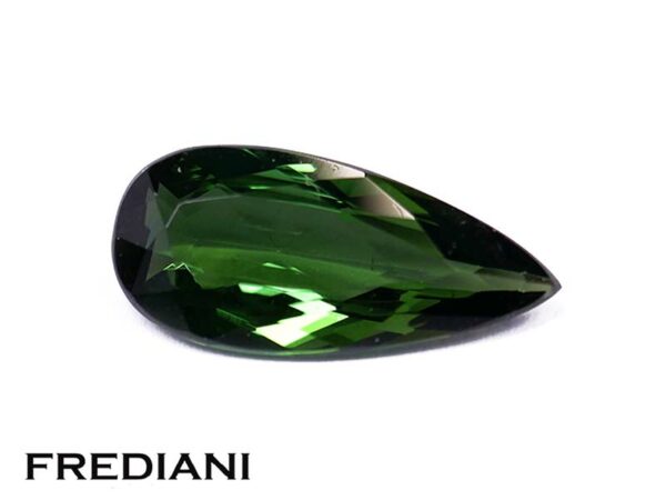 Tourmaline verte poire 120x70 de 1.91 carat