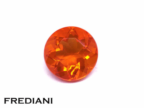 Opale de feu ronde 9.1 mm de 2.13 carats