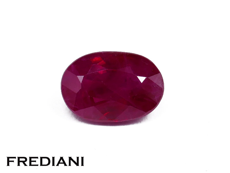 Rubis ovale 72x50 de 1.17 carat