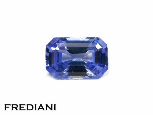 Saphir bleu rectangulaire 59x39 de 0.55 carat