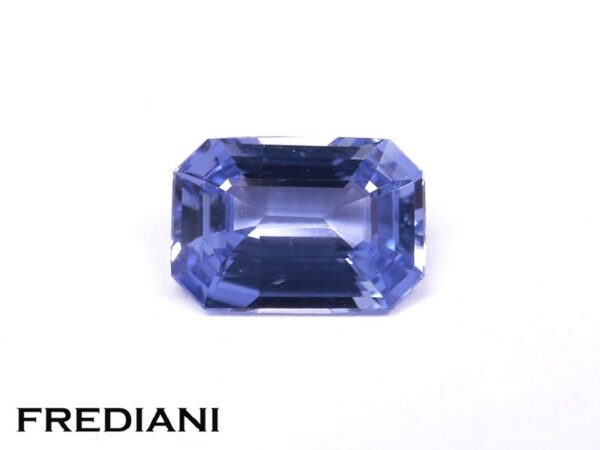 Saphir bleu rectangulaire 69x48 de 0.96 carat