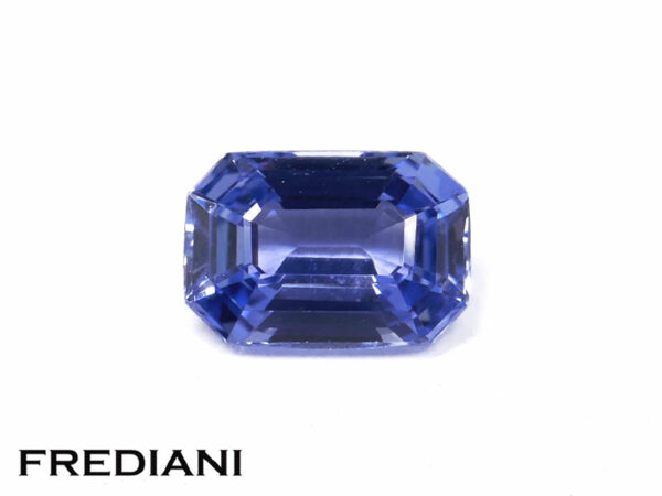 Saphir bleu rectangulaire 69x48 de 1.04 carat