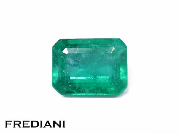 Emeraude de Colombie rectangulaire 80x60 de 1.43 carat