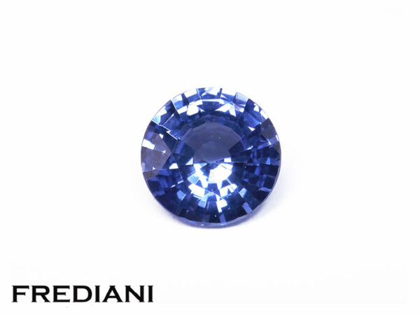 Saphir bleu rond 6.2 mm de 1.01 carat