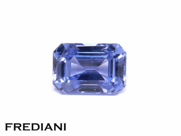Saphir bleu rectangulaire 60x42 de 0.80 carat