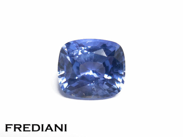Saphir bleu coussin 69x60 de 1.53 carat