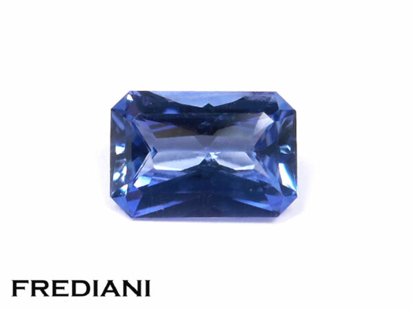 Saphir bleu rectangulaire 79x54 de 1.38 carat