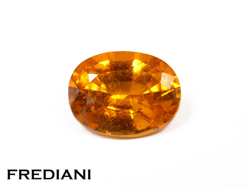 Grenat spessartite ovale