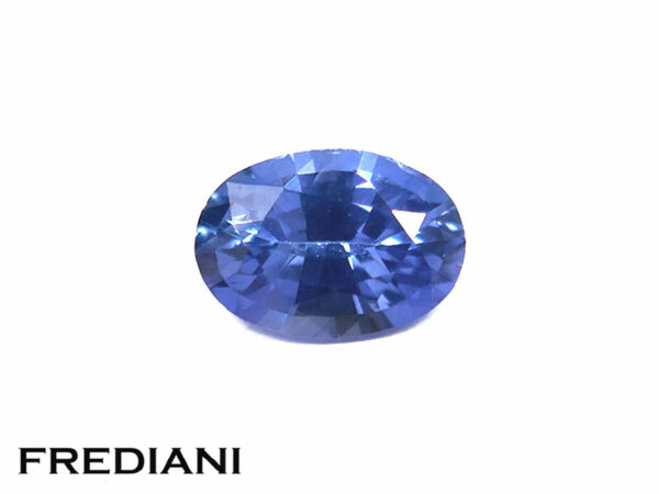 Saphir bleu ovale 65x45 de 0.73 carat