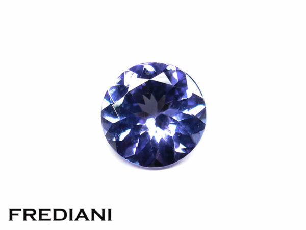 Tanzanite ronde 7 mm de 1.10 carat