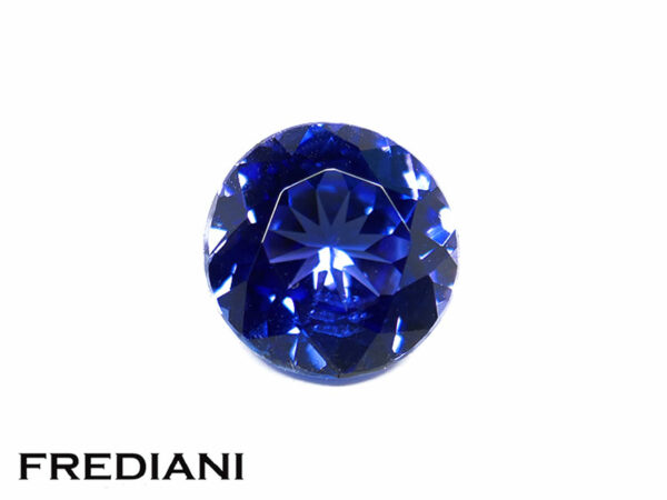 Tanzanite ronde 8.9 mm de 2.97 carats