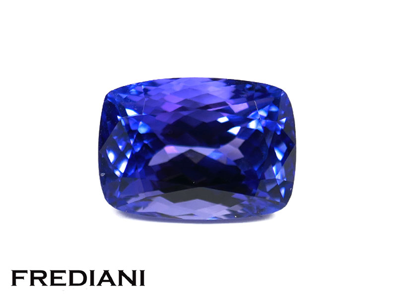 Tanzanite coussin