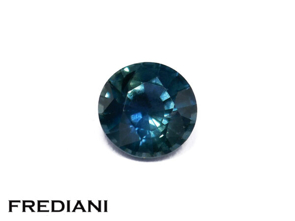Saphir bleu rond 6.2 mm de 1.08 carat