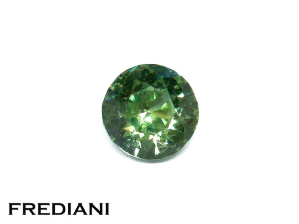 Grenat démantoïde rond 5.9 mm de 1.00 carat
