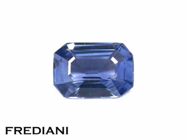 Saphir bleu rectangulaire 68x47 de 0.81 carat