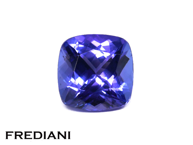 Tanzanite coussin