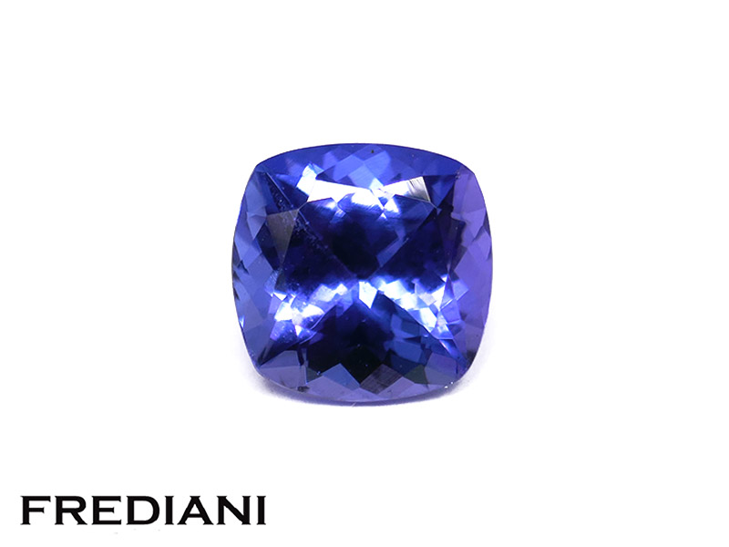 Tanzanite coussin