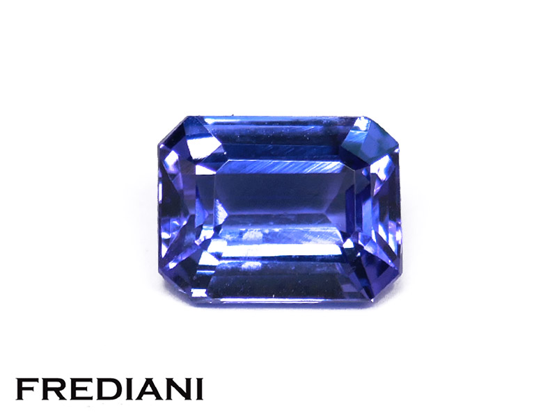 Tanzanite rectangulaire