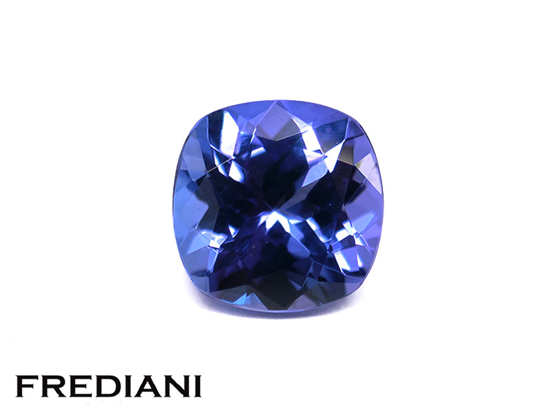 Tanzanite coussin