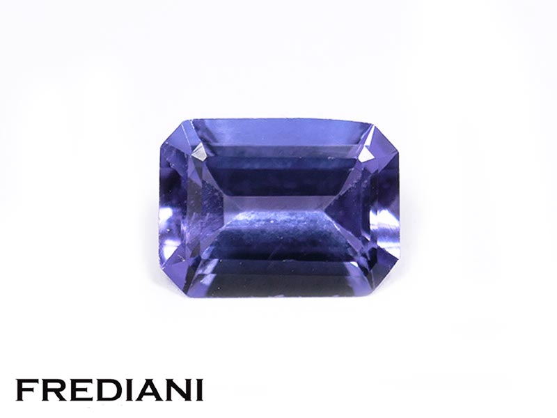 Tanzanite rectangulaire