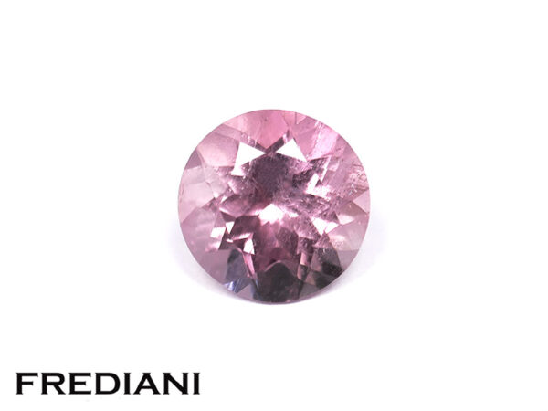 Tourmaline rose ronde 7.9 mm de 1.86 carat