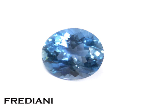 Aigue-marine ovale couleur Santa Maria 95x80 de 2.38 carats