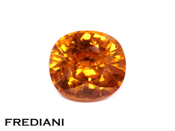 Grenat spessartite coussin 112x101 de 7.45 carats