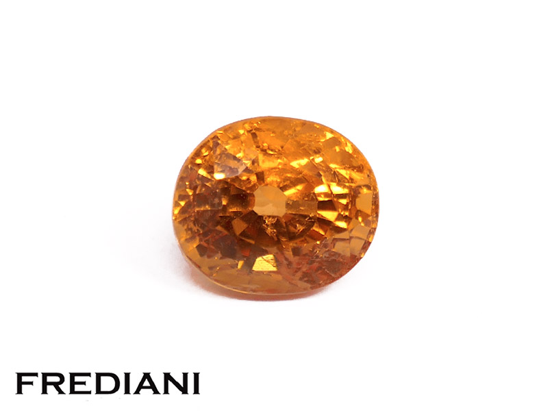 Grenat spessartite ovale