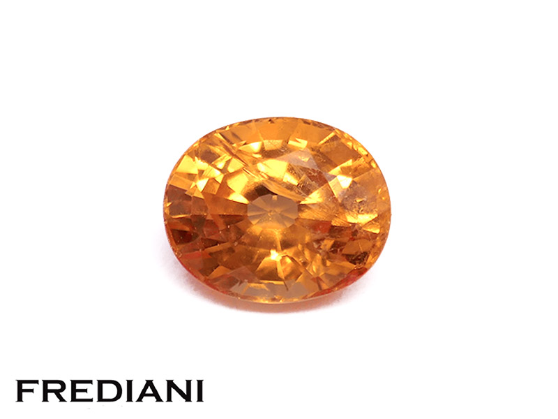 Grenat spessartite ovale