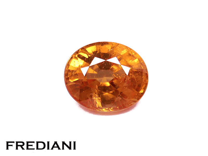 Grenat spessartite ovale
