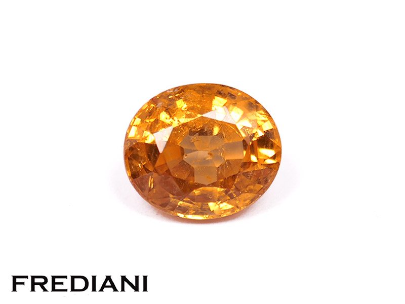 Grenat spessartite ovale