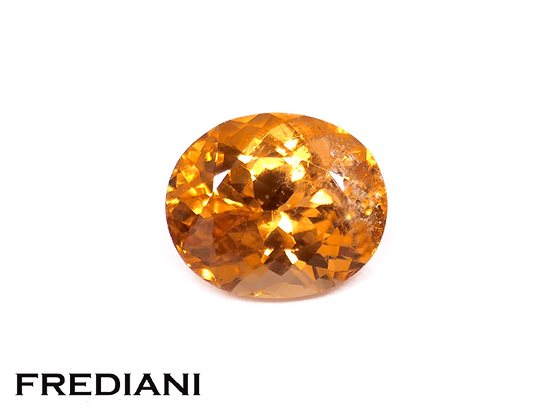 Grenat spessartite ovale