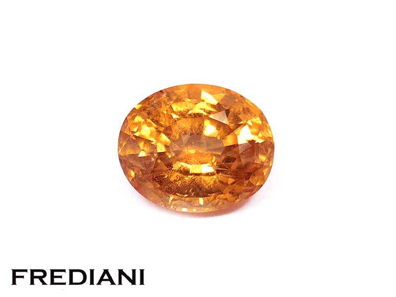 Grenat spessartite ovale